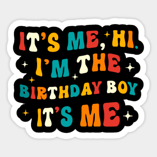 Birthday Boy Gifts Birthday Boy Sticker